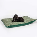 Danish Design Green Herringbone Fleece Deep Duvet for Dogs