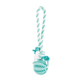 Denta Fun Natural Rubber Ball on a Rope