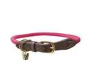 Digby & Fox Fine Dog Rope Collar Pink