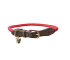 Digby & Fox Fine Dog Rope Collar Red