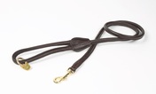 Digby & Fox Rolled Leather Dog Lead Brown
