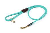 Digby & Fox Rolled Leather Dog Lead Teal