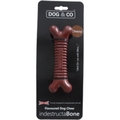 Dog & Co Dental Chew Toy Bone Chocolate Flavour