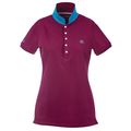 Dublin Ladies Lily Cap Sleeve Polo Red Violet