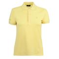 Dublin Lily Cap Ladies Sleeve Polo Butter