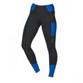 Dublin Power Performance Ladies Mid Rise Colour Block Tights Black/Cobalt