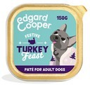Edgard & Cooper Festive Turkey Feast Pate Trays for Adult Dogs