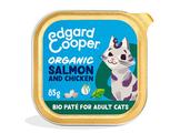 Edgard & Cooper Organic Salmon & Chicken Paté for Adult Cats