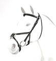 Equipe Emporio Figure 8 Padded Bridle With Stitching Brown