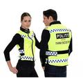 Equisafety Polite Think Scooter Hi Vis Waistcoat Yellow
