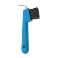Equissential Hoof Pick with Brush Blue