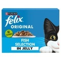 Felix Original Fish Selection in Jelly Wet Cat Food