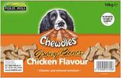 Fold Hill Chewdles Chicken Gravy Bones Dog Biscuits