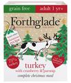Forthglade Adult Christmas Turkey, Cranberry & Parsnip Grain Free Dog Food