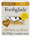 Forthglade Complete Chicken and Liver Adult Grain Free Dog Food