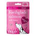 Forthglade Hand Baked Grain Free Soft Bite Dog Treats with Salmon