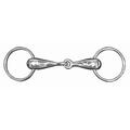 JHL German Thick Hollow Mouth Loose Ring Snaffle