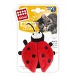 GiGwi Ladybird Motion Activated Beetle Sound Toy Red for Cats