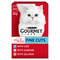 Gourmet Mon Petit Fine Cuts Cat Food Fish