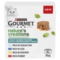Gourmet Nature's Creations Gravy Heart Mousse Multipack for Cats
