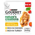 Gourmet Nature's Creations Slow Cooked Mini Fillets Chicken & Turkey Cat Food
