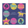 Gubblecote Beautiful Greetings Card Happy Birthday Jumps