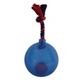 Hagen Zeus Spark Tug Ball with Flashing LED – Blue, Large, 17 cm (6.7 in)