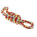 Happy Pet Twisttee Recycled Cotton Coil Tugger With Handles