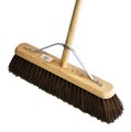 Hill Brush Platform Broom Fitted with Handle and Stay