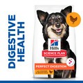 Hill's Science Plan Perfect Digestion Small & Mini Adult 1+ Dog Food with Chicken & Brown Rice
