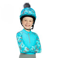 Hy Equestrian DynaForce Base Layer for Kids Pacific/Grey