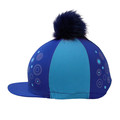Hy Equestrian DynaMizs Ecliptic Cobalt/Ocean Hat Cover