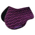 Hy Equestrian Enchanted Collection Saddle Pad Plum/Rose Gold for Horses