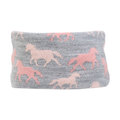Hy Equestrian Flaine Children's Headband Grey & Pink