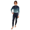 Hy Equestrian Ladies Elevate Ombre Base Layer Navy/Olive Green