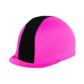 Hy Equestrian Mesh Hat Cover Pink & Black