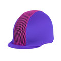Hy Equestrian Mesh Hat Cover Purple & Pink