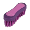 Hy Equestrian Pro Groom Face Brush for Horses Purple/Pink
