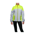 Hy Equestrian Silva Flash Lightweight Duo Reflective Jacket Yellow/Reflective Silver