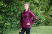 Hy Equestrian Synergy Cowl Neck Riviera Top