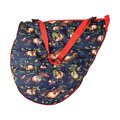 Hy Equestrian Thelwell Collection Saddle Bag Navy & Red