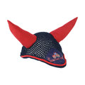Hy Equestrian Tractors Rock Fly Veil Navy/Red