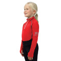 Hy Sport Active Young Rider Base Layer Rosette Red