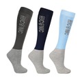 HYCONIC Children's Socks by Hy Equestrian Blue