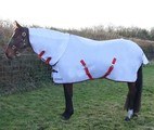 HYCONIC Combo Fly Rug White for Horses