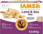 IAMS Land & Sea Collection Cat Food in Gravy