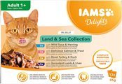 IAMS Delights Land & Sea Collection Cat Food in Jelly