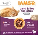 Iams Delights Senior Land & Sea Collection In Gravy for Cats