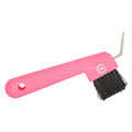 Imperial Riding Hoof Pick with Brush Neon Pink