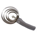 Imperial Riding Spring Comb Round with Handle Sparkling Grey